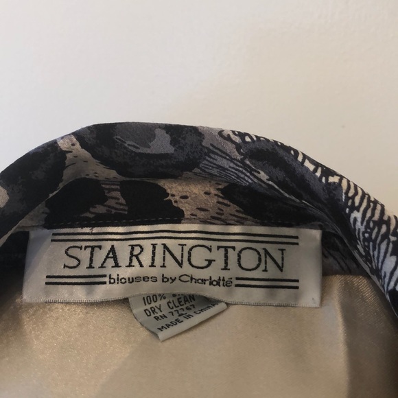 Starrington- silk blouse - Picture 2 of 2